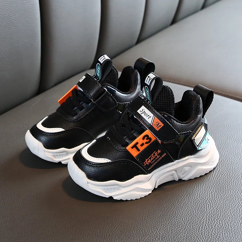 Premium leather comfortable fashion baby sneakers shoes autumn winter boys and girls sports toddler sneakers shoes for baby