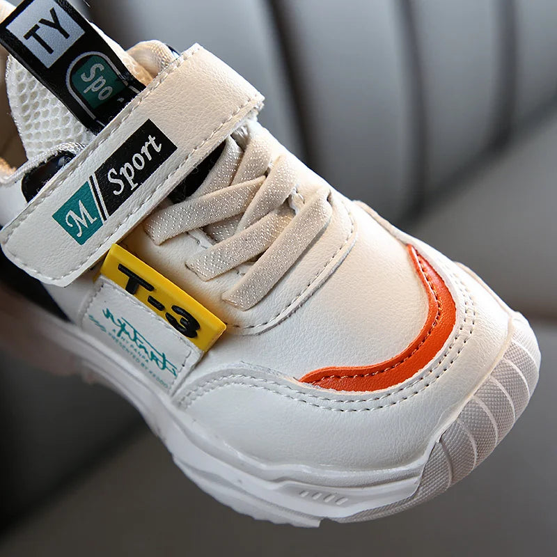 Premium leather comfortable fashion baby sneakers shoes autumn winter boys and girls sports toddler sneakers shoes for baby