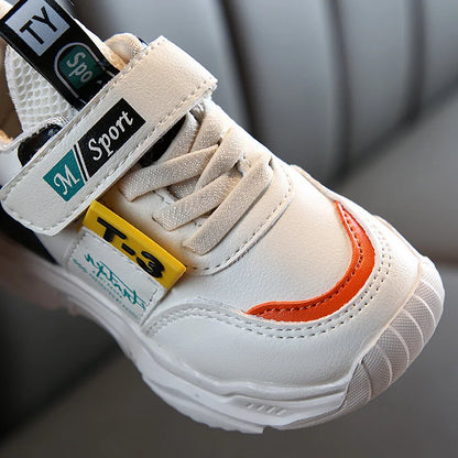 Premium leather comfortable fashion baby sneakers shoes autumn winter boys and girls sports toddler sneakers shoes for baby