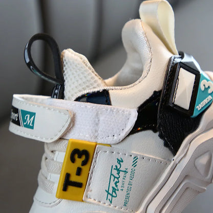 Premium leather comfortable fashion baby sneakers shoes autumn winter boys and girls sports toddler sneakers shoes for baby