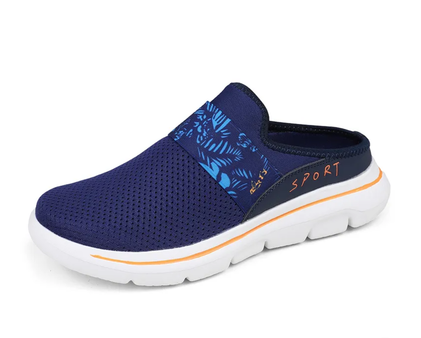 MEN'S COMFORT BREATHABLE SUPPORT SPORTS SLIP-ON SANDALS