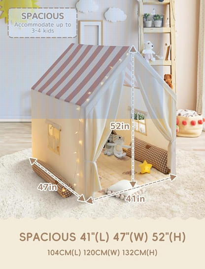 Kids Tent Indoor & Outdoor Toddler Tent Kids Playhouse Tent Play Tent  Large Kids Playhouse Tent Toys