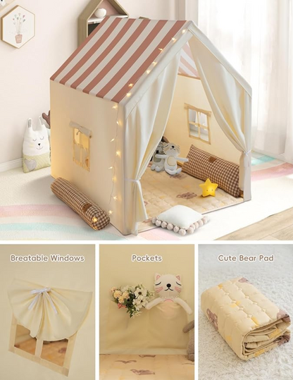 Kids Tent Indoor & Outdoor Toddler Tent Kids Playhouse Tent Play Tent  Large Kids Playhouse Tent Toys