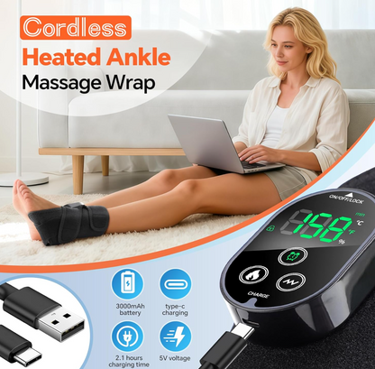 🦶 Therma Flex 3-in-1 Electric Foot, Hand & Ankle Heat Massager