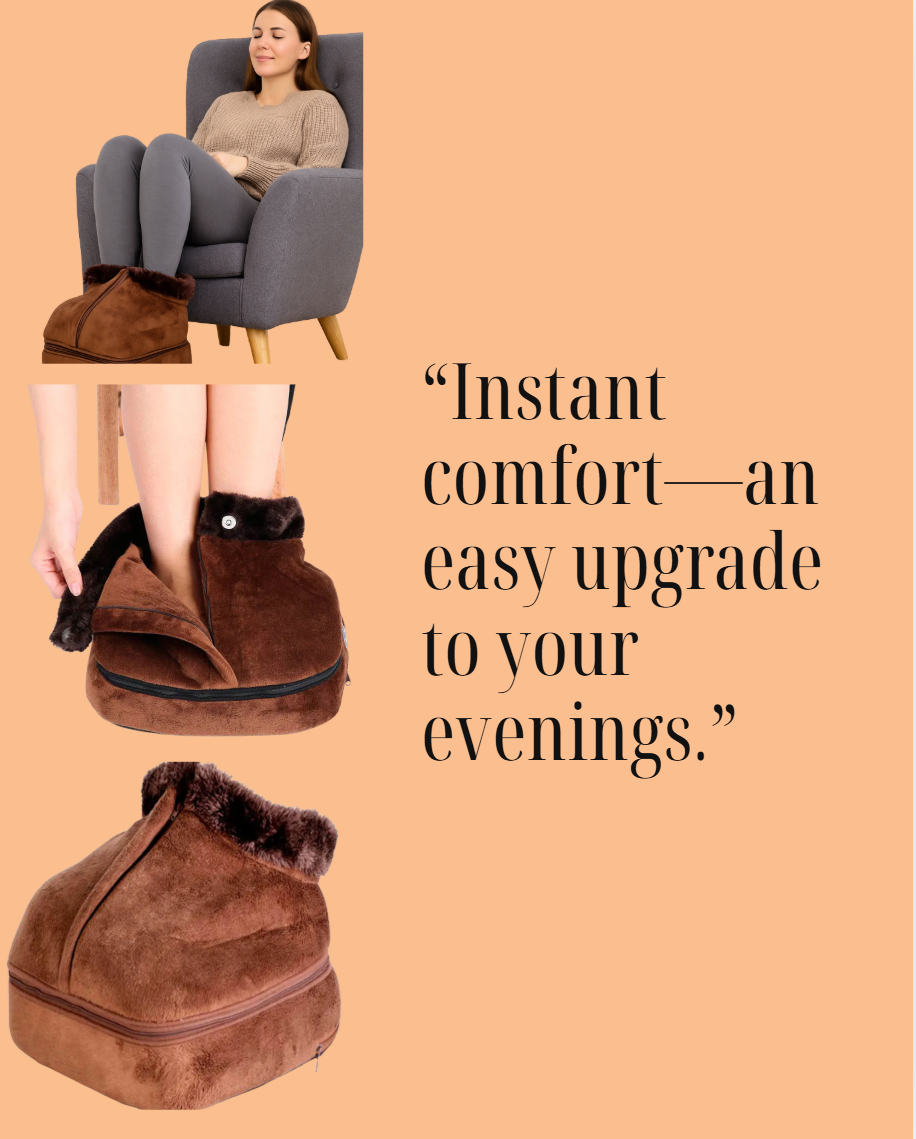 Electric Heated Foot Warmer  – Relax & Soothe Your Feet