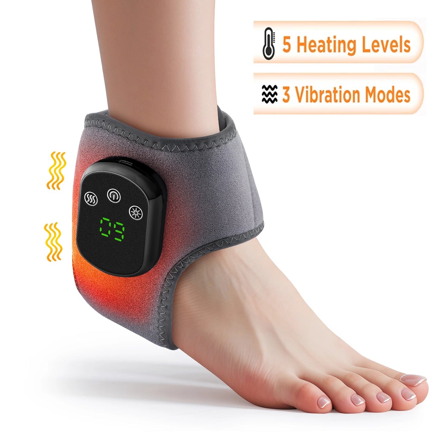 🦶 Therma Flex 3-in-1 Electric Foot, Hand & Ankle Heat Massager