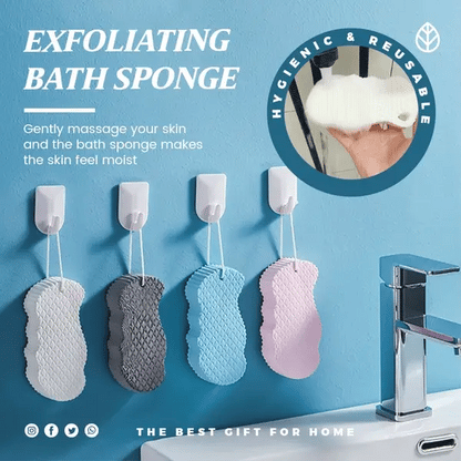 Soft Exfoliating Shower  Sponge 🧽